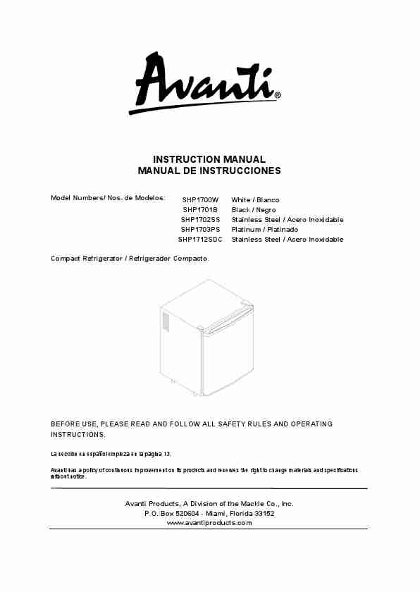 Avanti Refrigerator SHP1700W-page_pdf